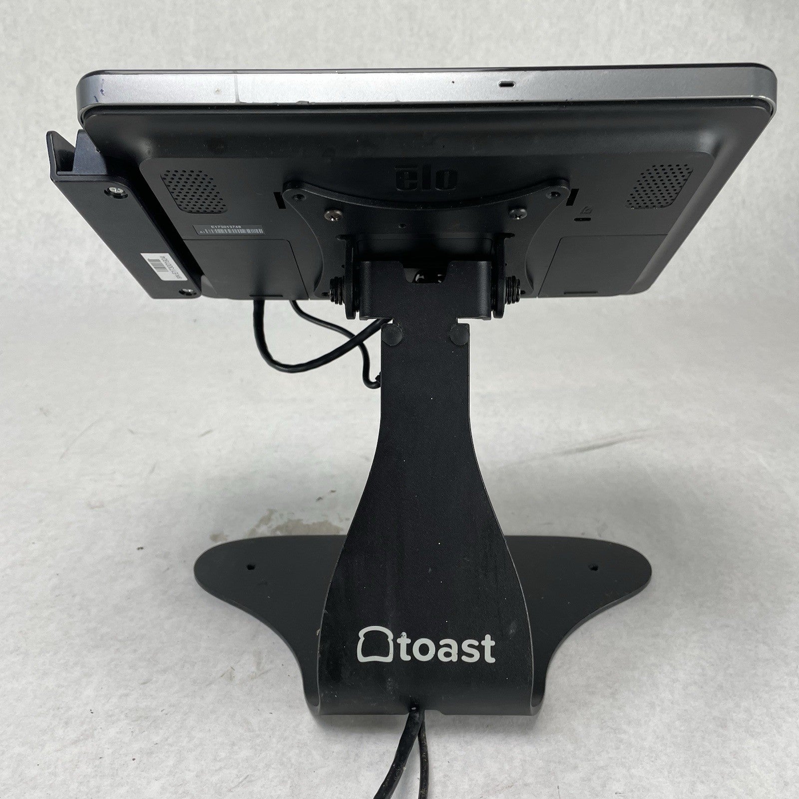 Toast POS Monitor Terminal ESY w/Stand MSM8960 and Card Reader Power Tested