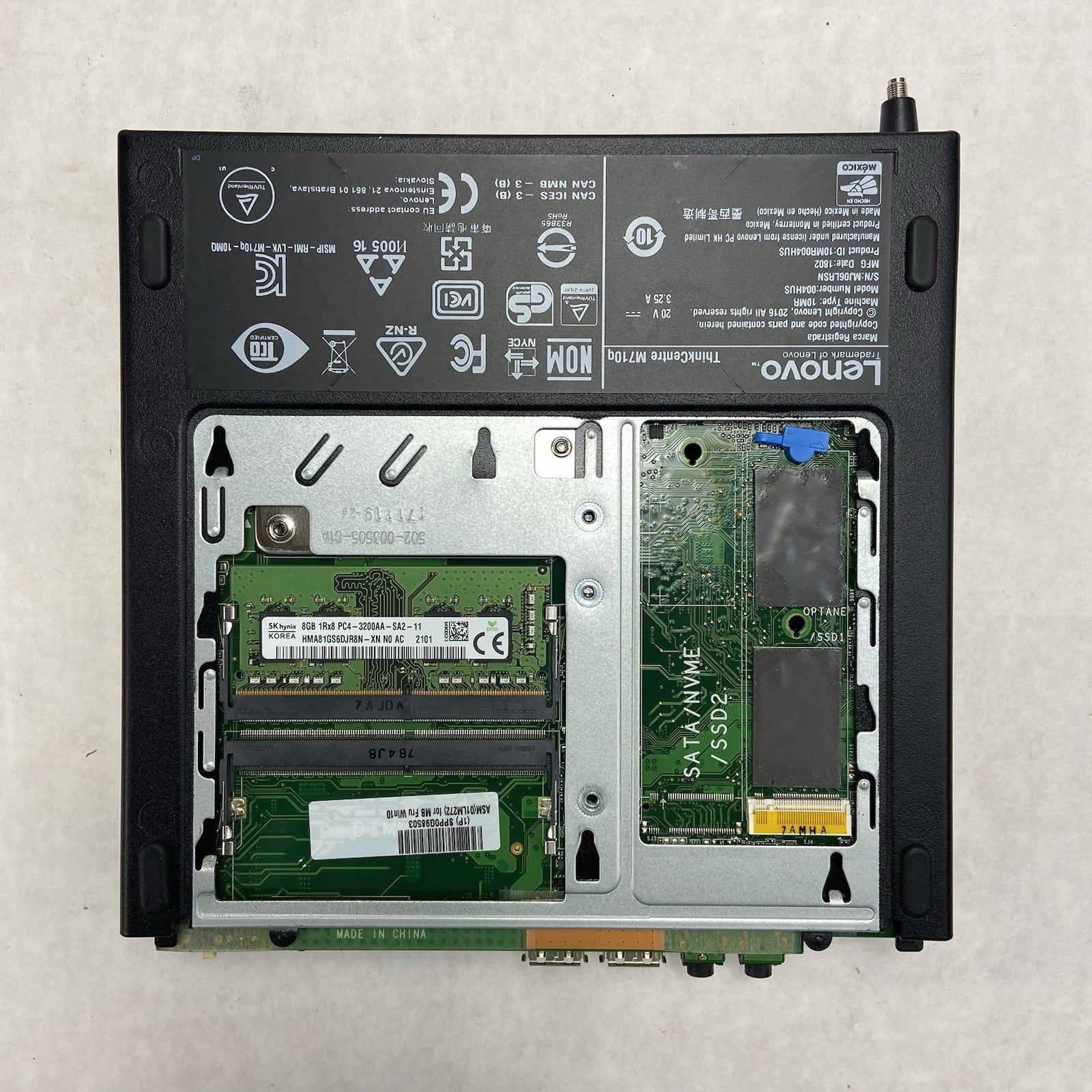 Lenovo ThinkCentre M710q Micro Intel Core i5-6500T 2.5GHz 8GB RAM No HDD\OS\AC12