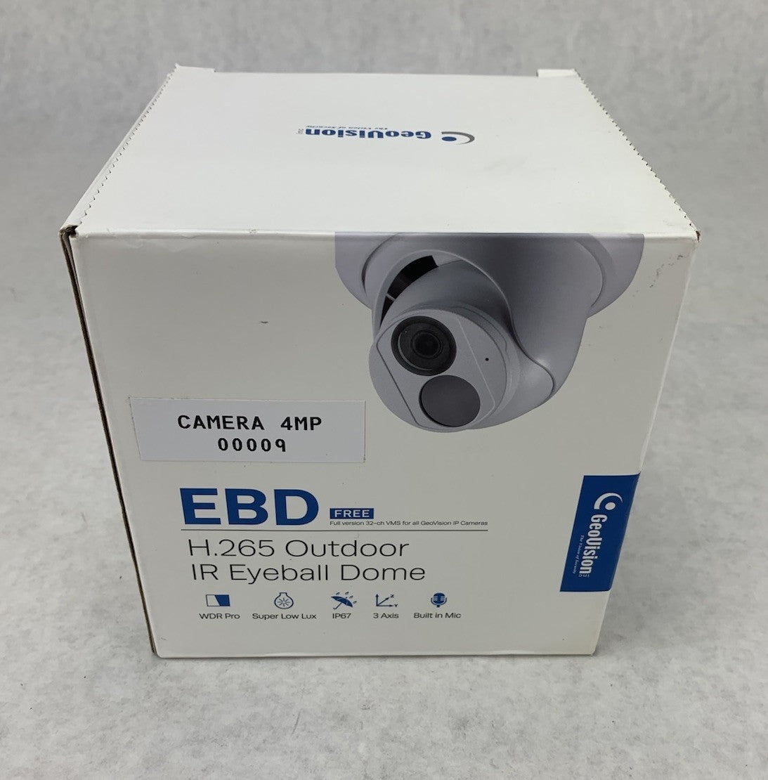 GeoVision GV-EBD4704 H.265 Outdoor IR Eyeball Dome Camera - Tested12