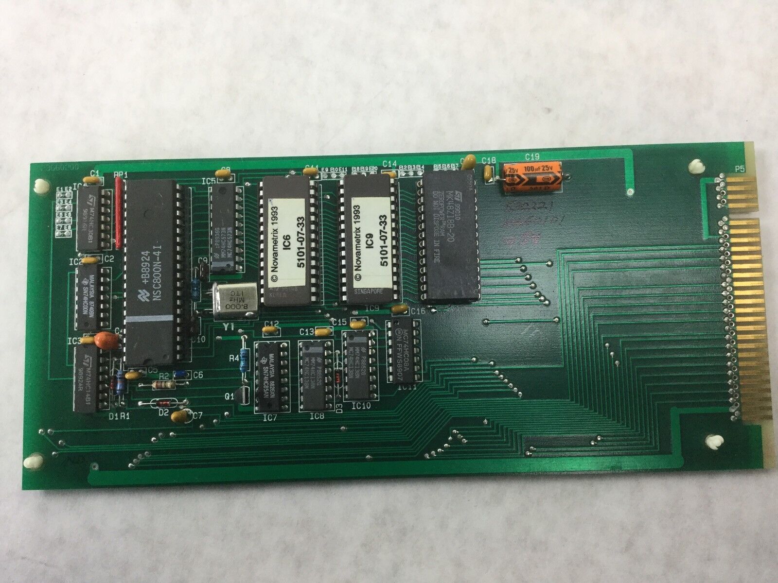 Novametrix CPU Board 840 VFD, 23660200