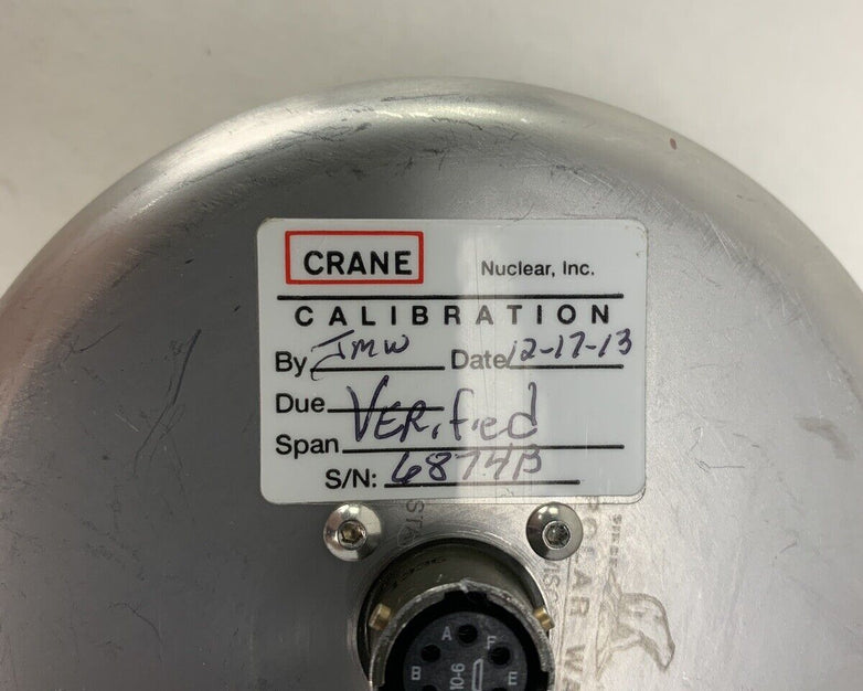 Crane Nuclear Calibration Polar Ware 200B 200 MT PT02E-10-6S Untested