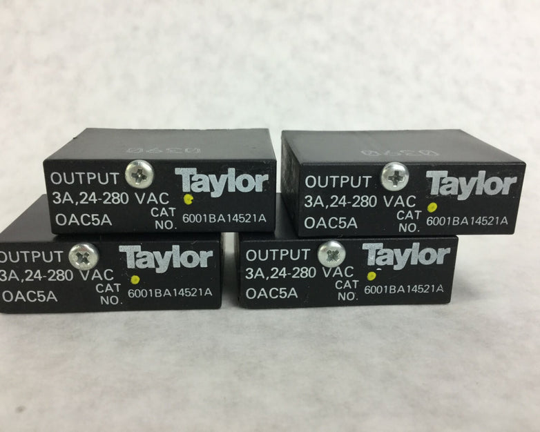 Taylor 6001BA14521A E58169  LR35852  Lot of 4