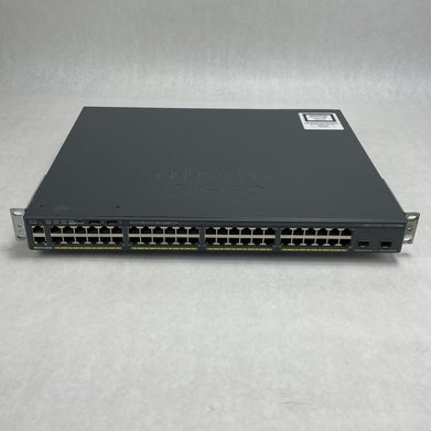 Cisco WS C2960X 48LPD L  V03 48x PoE+ 2x 10G SFP+ Tested & Reset