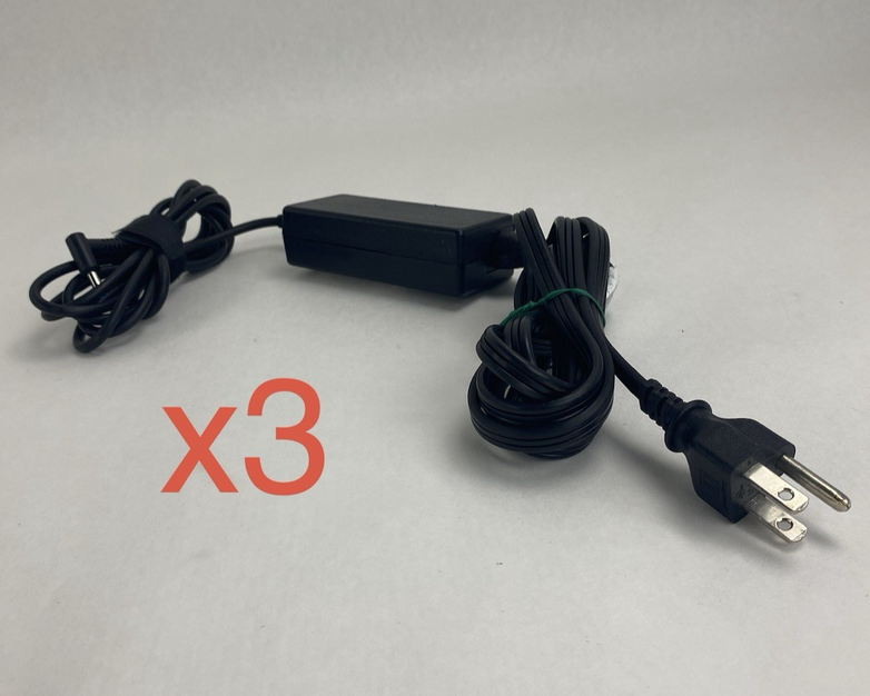 HP 709985-001 65W 4.5mm Barrel Charger AC Adapter Lot of 3x