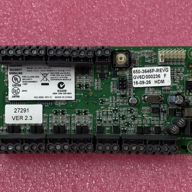 Verex Technology 650-3646 Output Card 12VDC 100mA Input 12VDC 2 x 10mA Output