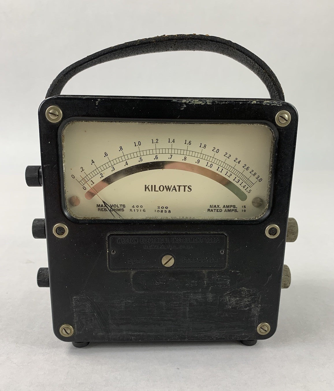 Weston Electric 432 18880 Kilowatts Meter