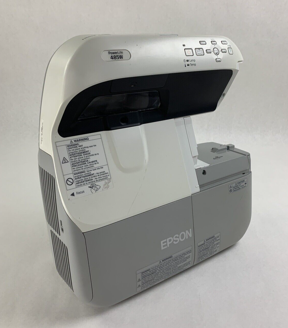 Epson PowerLite H454A LCD Projector 485W 3000 or less Lamp Hours No Remote