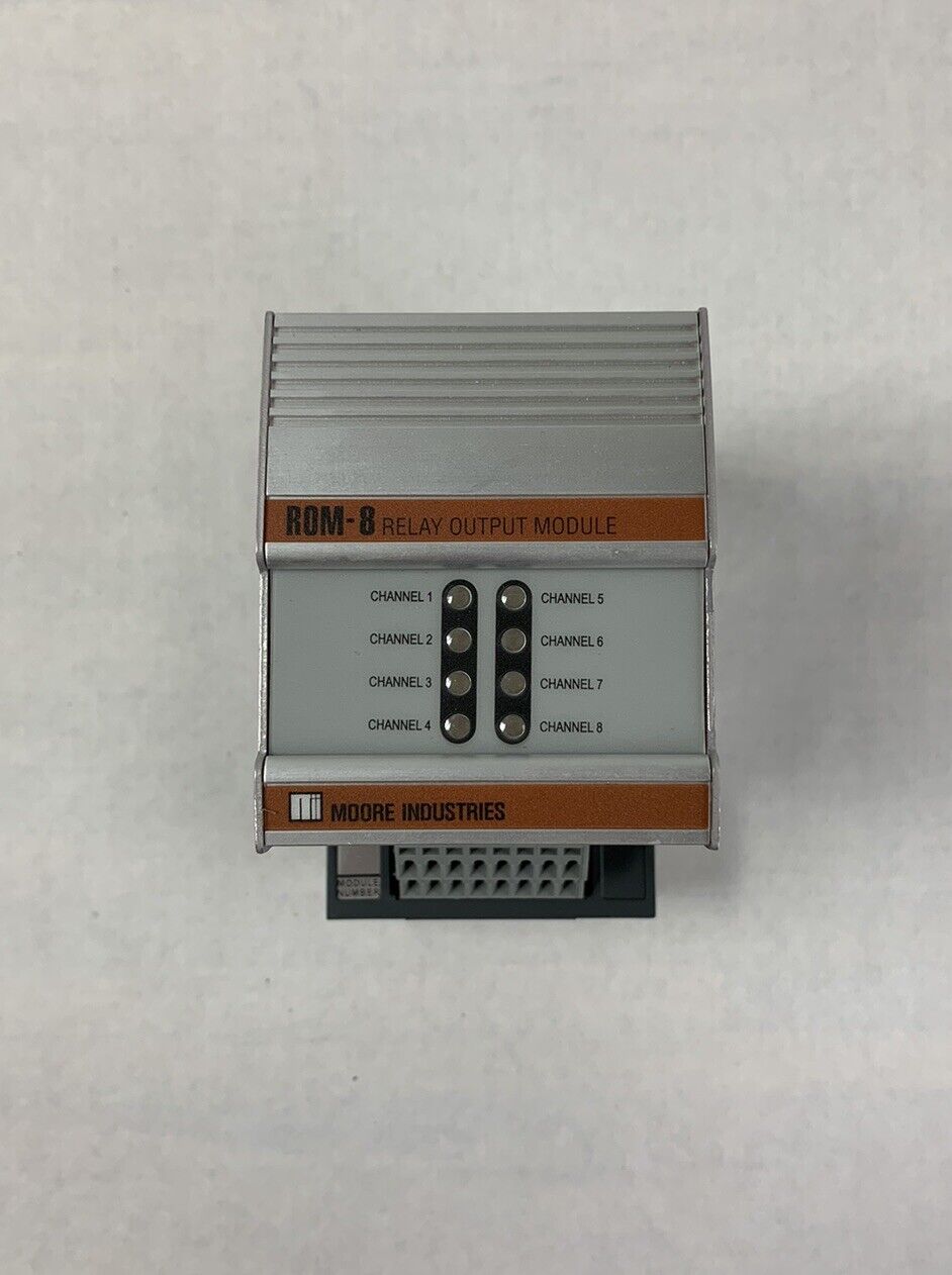 Moore ROM-8 Relay Output Module ROM/IO/RNO8/IP