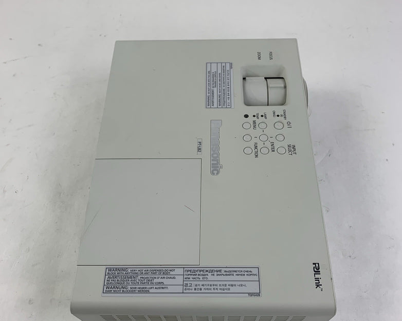 Panasonic PT-LB2U LCD Projector 1310 Lamp Hours - Remote Included