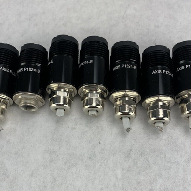 Lot of 7 Axis P1224-E Mini Camera For Parts or Repair