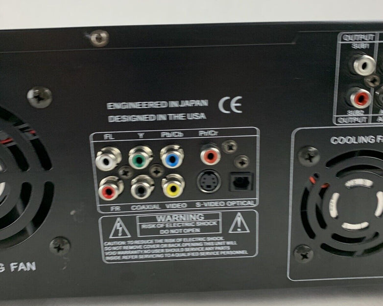 Pyle PD1000A Home and Office AMP Receiver Stereo Tested No Remote