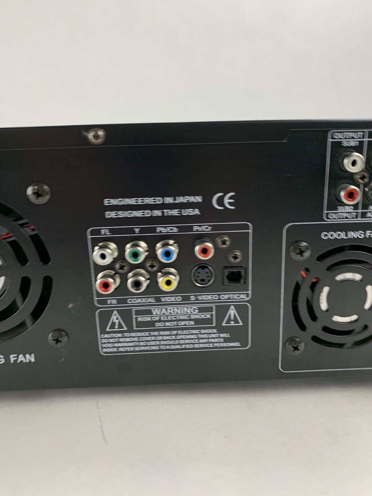 Pyle PD1000A Home and Office AMP Receiver Stereo Tested No Remote
