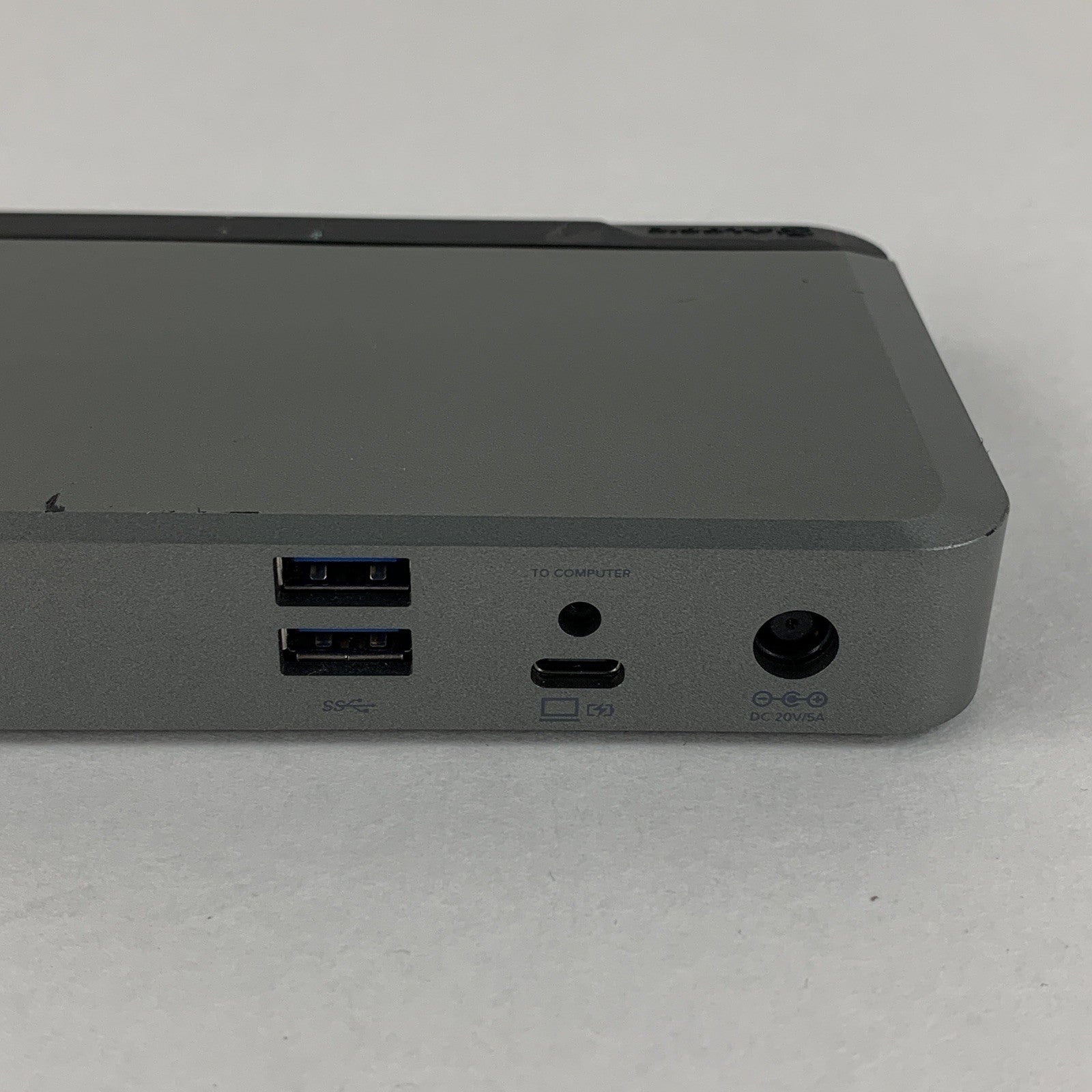 Alogic DX2 Dual 4K Display Universal Docking Station DUPRDX2 Power Tested