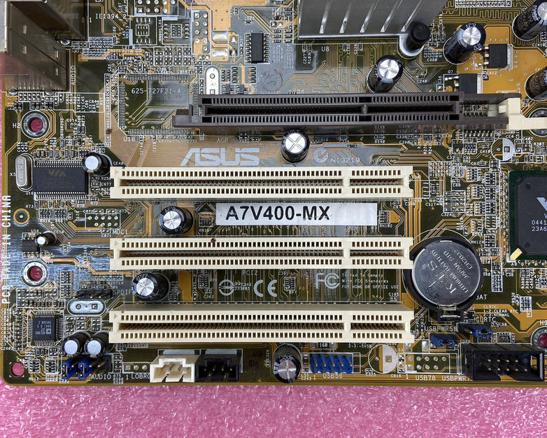 ASUS A7V400-MX Motherboard AMD Athlon 1.35GHz 1GB RAM No IO Shield