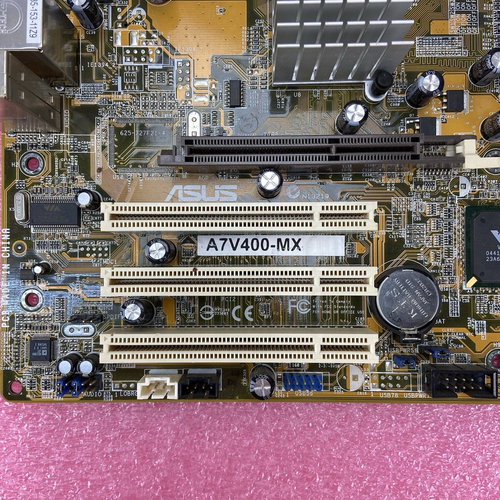 ASUS A7V400-MX Motherboard AMD Athlon 1.35GHz 1GB RAM No IO Shield6