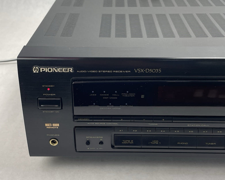 Pioneer VSX-D503S Audio/Video AV Receiver Has Issues Read Descripton