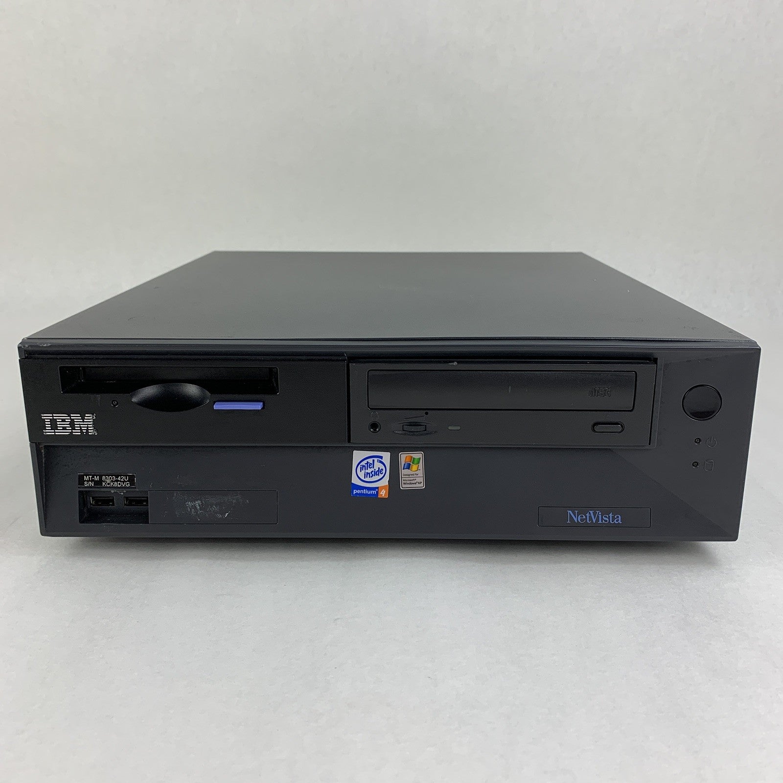 IBM Netvista 8303-42U Desktop Pentium 4 2.4 GHz 256 MB Win XP COA No OS No HDD