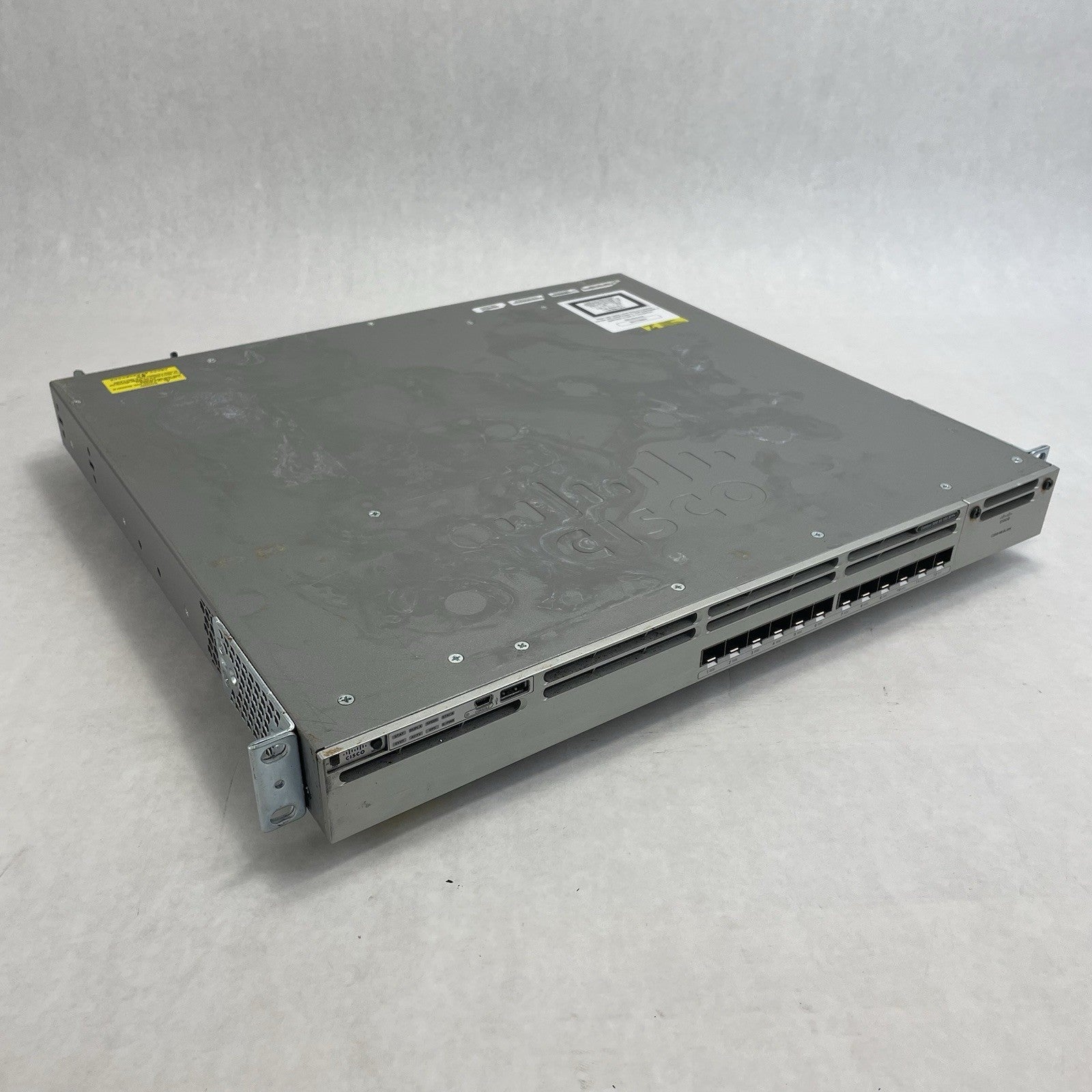 Cisco Catalyst C3850-12XS-S V02 12 Port 10GB SFP+ Fiber Tested & Reset0