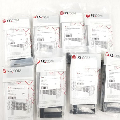 Lot of (8) CMBRC-5U-84 5U Vertical Cable Management Bend Radius Finger Bracket