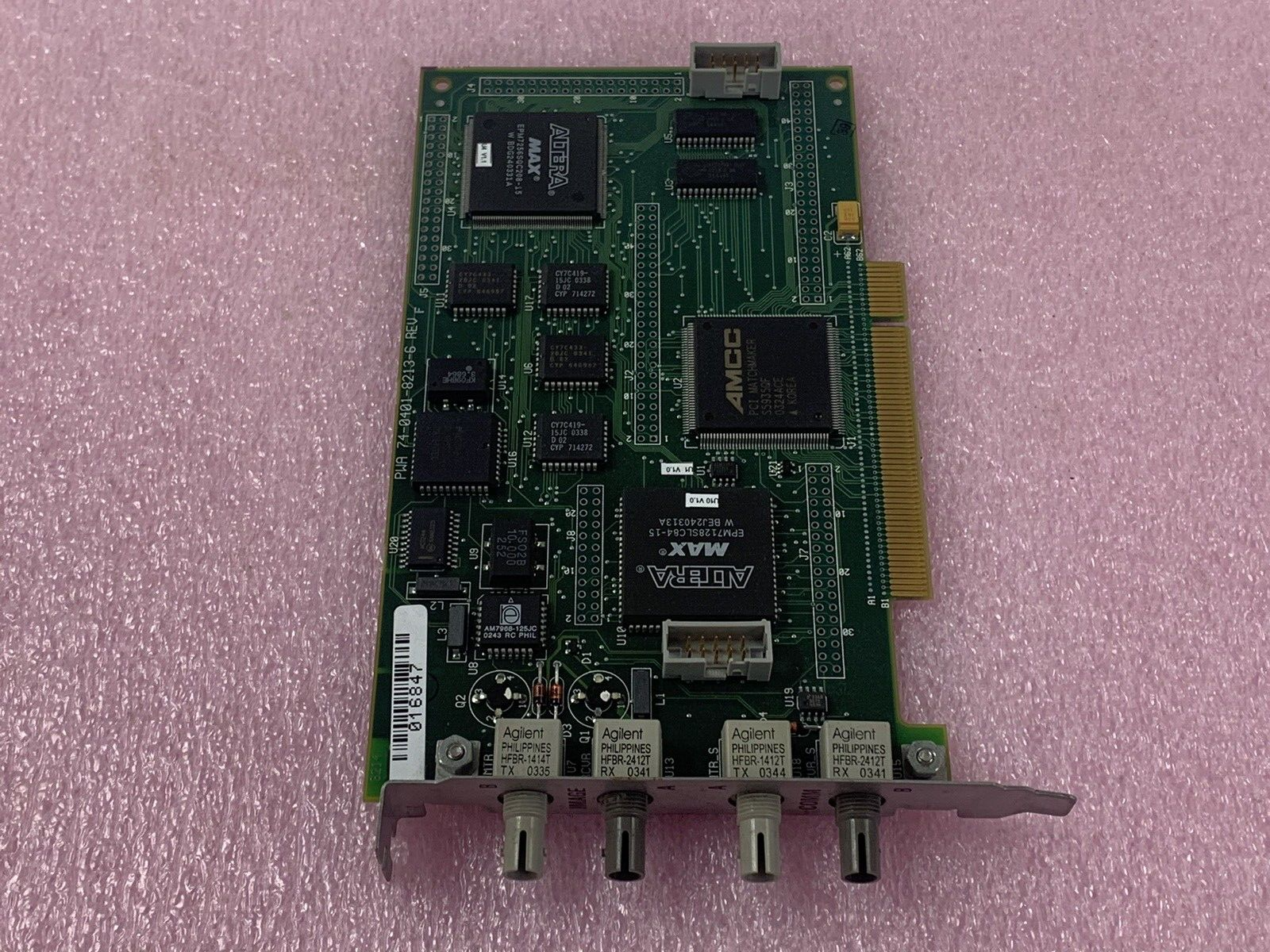 Kodak PWA 74-0401-8213-6 REV D Image Management Fiber Optic Card