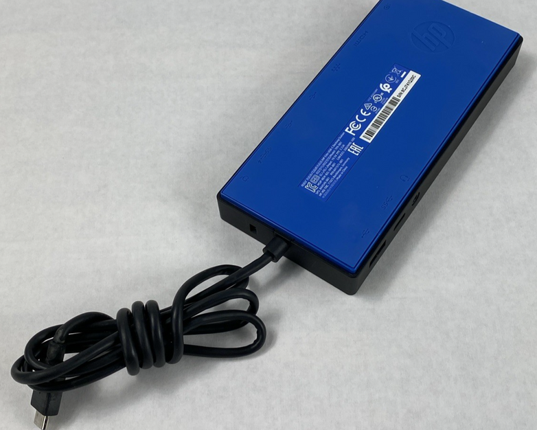 HP Elite USB-C TPA-B01 Docking Station Power Tested (Lot of 2)