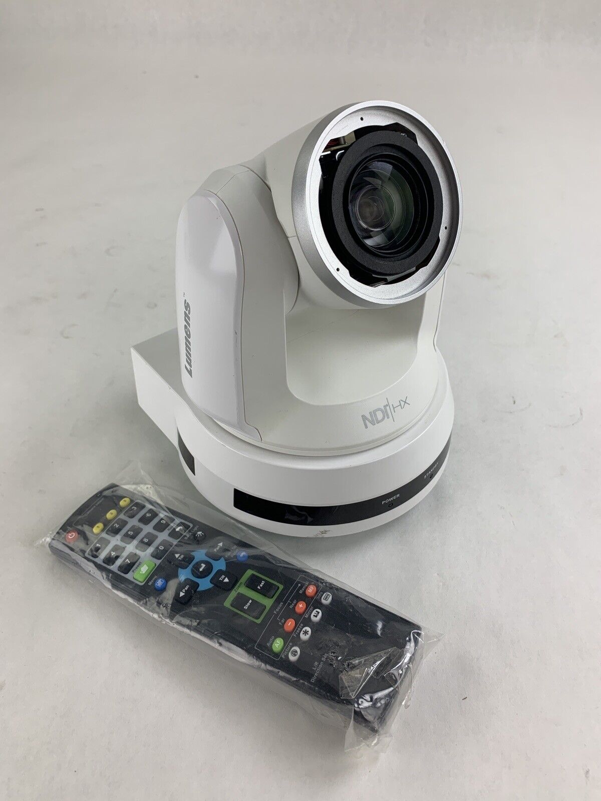 Lumens VC-A50S Full HD 1080p PTZ Camera 20x Optical Zoom W/ Remote Missing Bezel