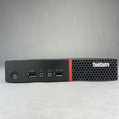 Lenovo ThinkCentre M715q AMD PRO A10-9700E 3.0GHz 1x8GB RAM No AC HDD OS READ