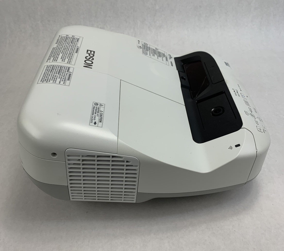 Epson H599A BrightLink 595Wi LCD Lamp Projector 1870 Lamp Hours No Remote2
