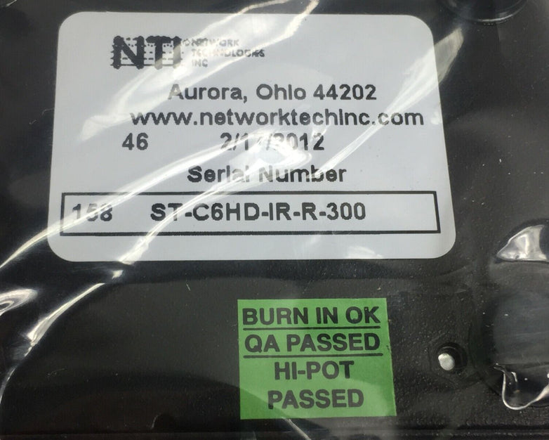 NTI ST-C6HD-IR-R-300 Xtendex Remote Unit Only
