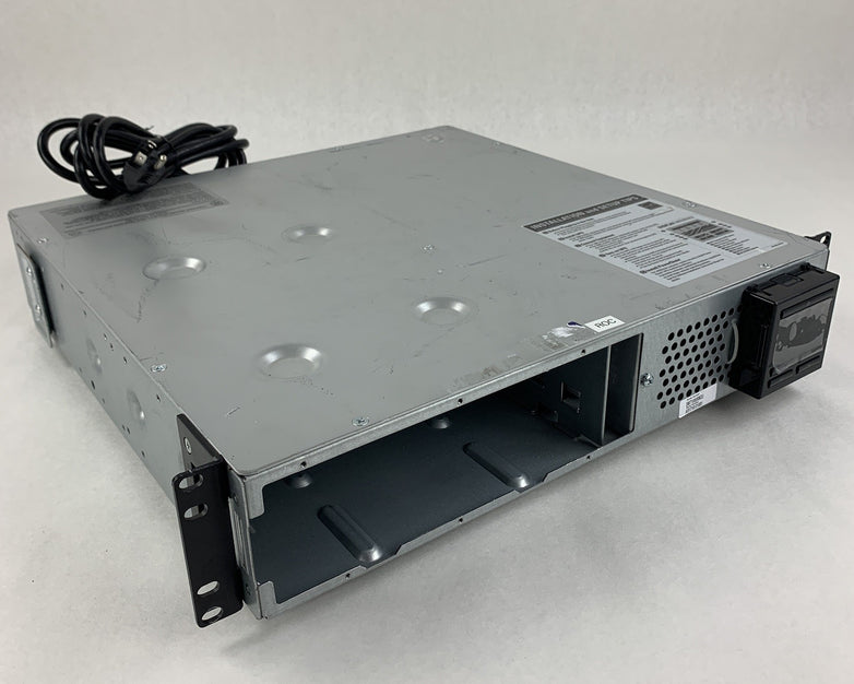APC SMT1000RM2U Smart UPS Back Up Tested W/ AP9630 No Batteries No Faceplate