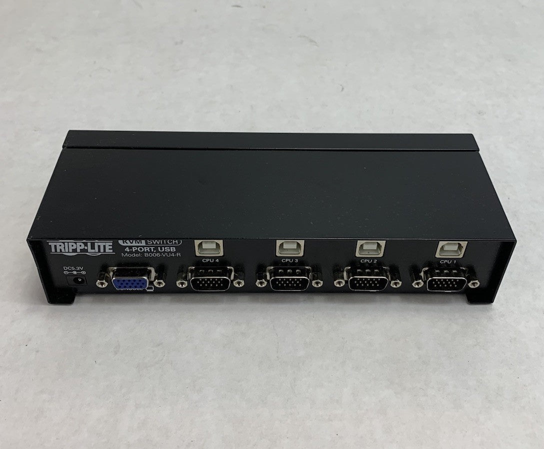 Tripp-Lite B006-VU4-R 4-Port USB KVM Switch3