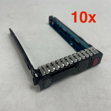 HP G8 Gen8 651687-001 2.5" SFF SAS HDD Tray Caddy 653955 DL380p G8 Lot of 10