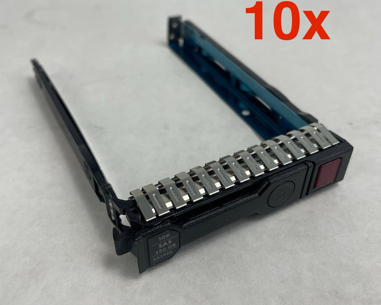 HP G8 Gen8 651687-001 2.5" SFF SAS HDD Tray Caddy 653955 DL380p G8 Lot of 10