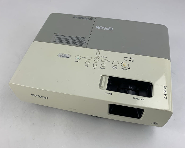 Epson PowerLite 83+ EMP-83H LCD Projector - No Remote - 642 Lamp Hours