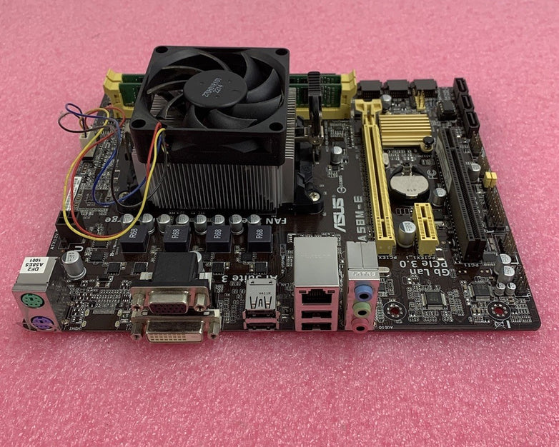 Asus A58M-E Motherboard AMD A10-5800K 3.8GHz 8GB RAM w/ Shield