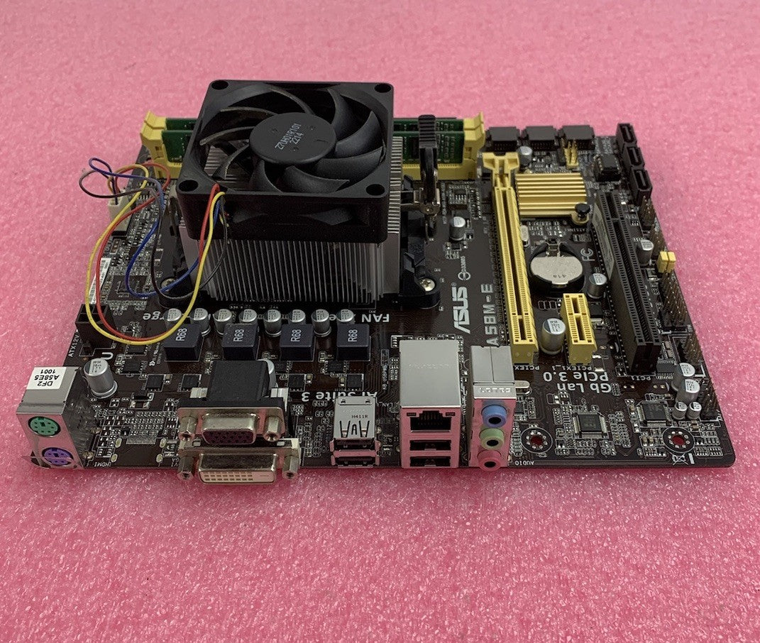 Asus A58M-E Motherboard AMD A10-5800K 3.8GHz 8GB RAM w/ Shield