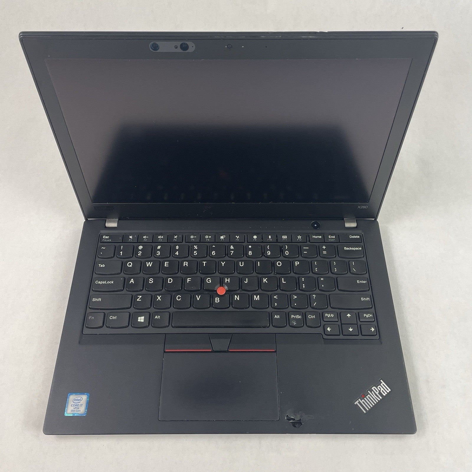 Lenovo ThinkPad X280 12.5" i7-8650U 1.90 GHz 8 GB RAM No SSD/OS/AC - READ1