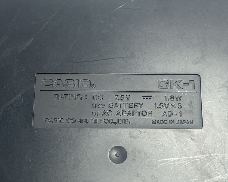Casio SK-1 Portable 32 Key Sampling Keyboard