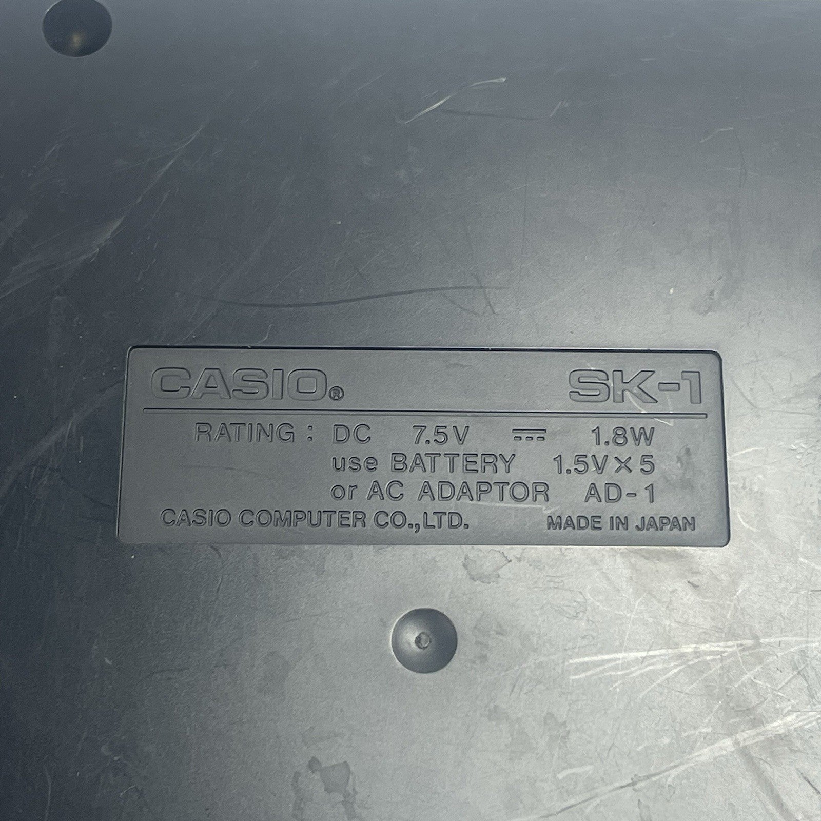 Casio SK-1 Portable 32 Key Sampling Keyboard14