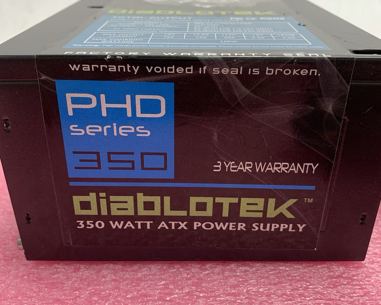 Diablotek PHD Series 350 350W Power Supply