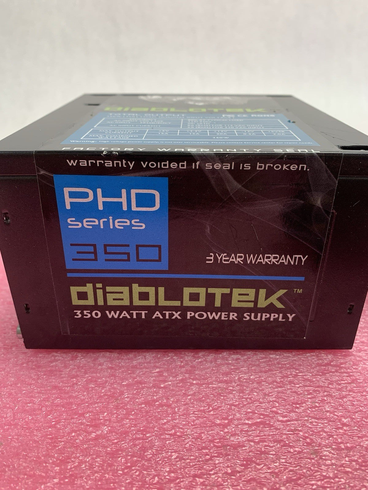 Diablotek PHD Series 350 350W Power Supply