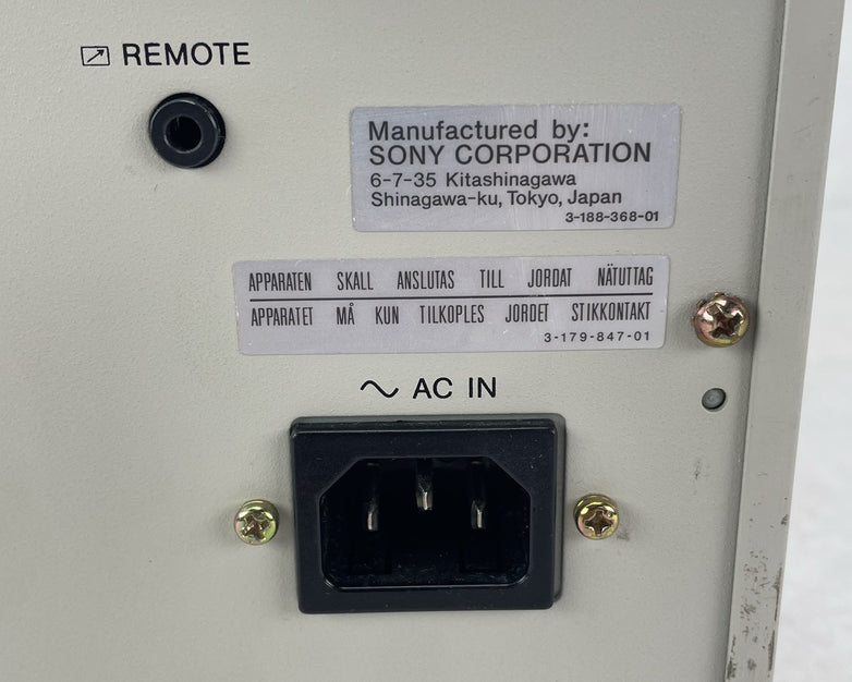 Sony UP-980 Video Graphic Printer