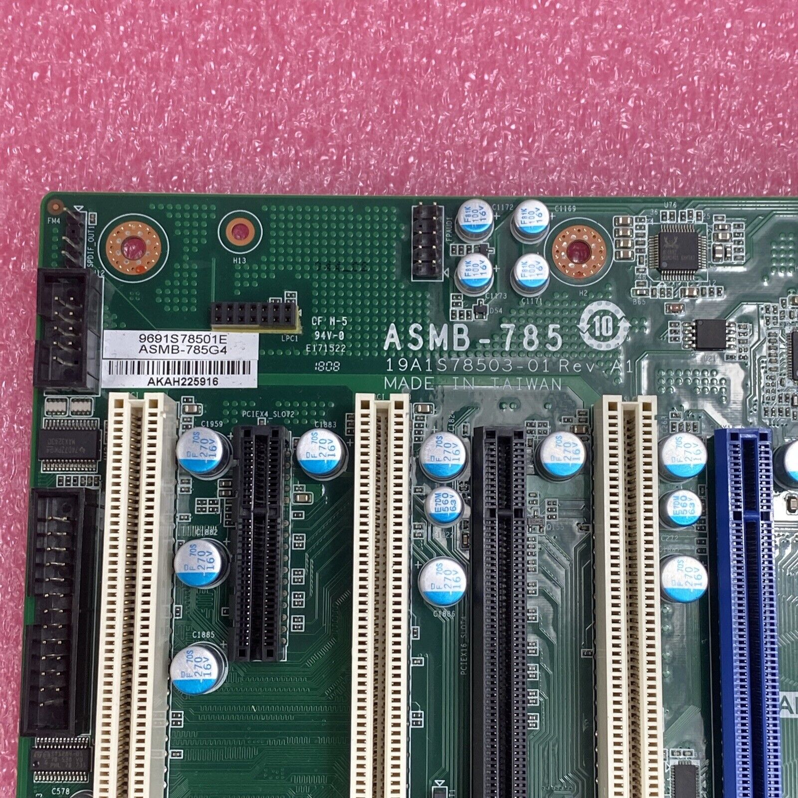 Advantech ASMB-785 Motherboard Intel Core i5-6500 3.2GHz 32GB RAM w/Shield