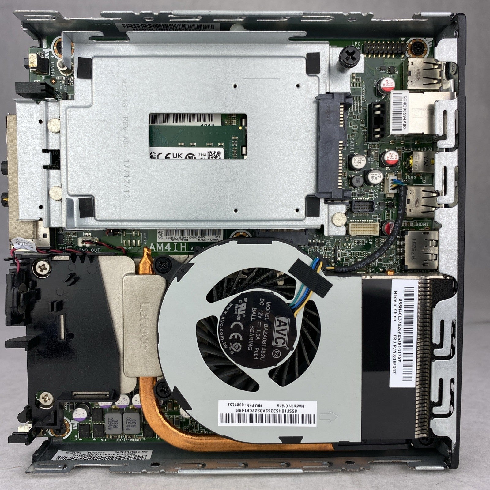 Lenovo ThinkCentre M715q AMD PRO A10-9500E 3.0GHz 8GB RAM No AC HDD OS