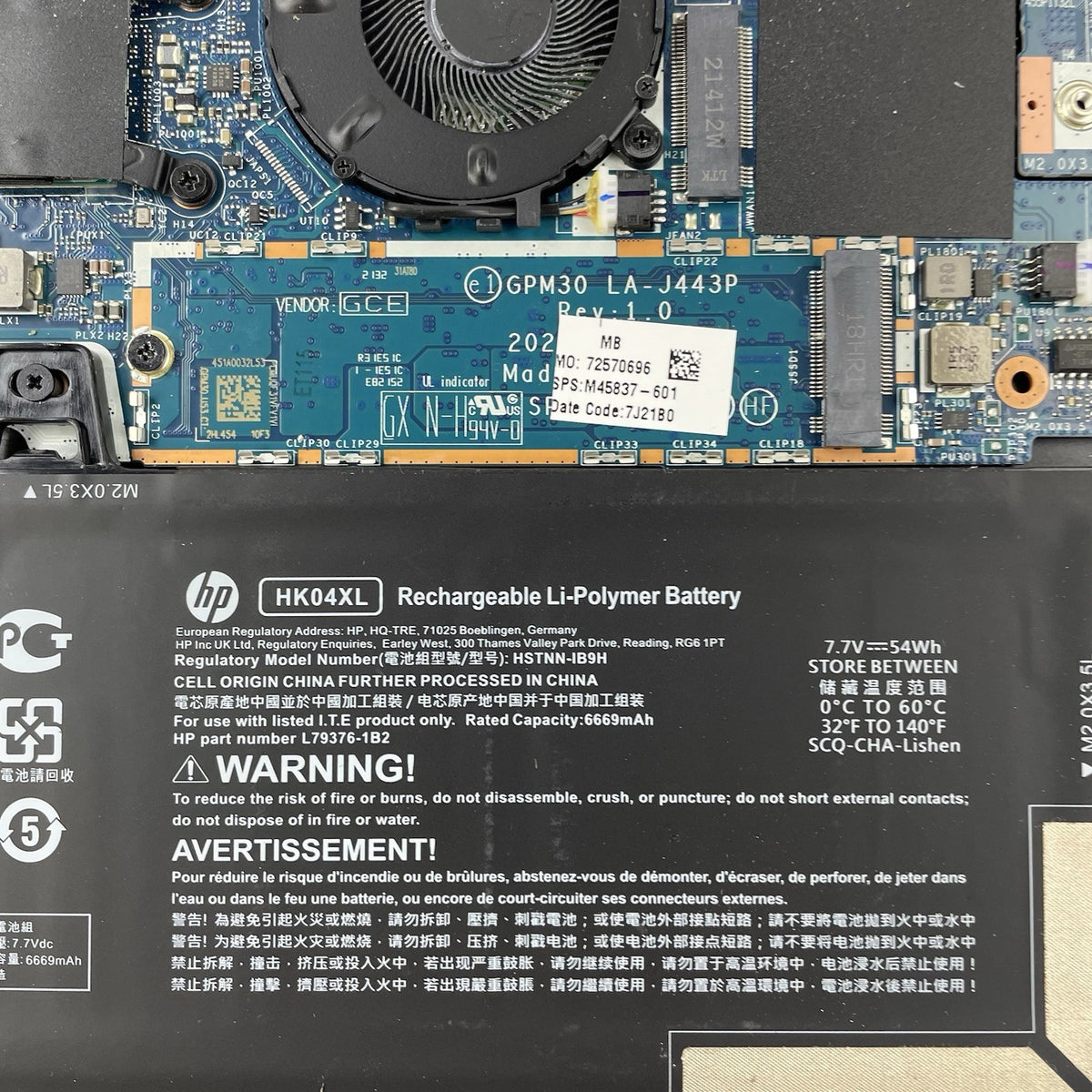 HP EliteBook x360 1030 G8 13.3" i7-1185G7 3.0GHz 16GB RAM No SSD/OS/AC/Batt-READ17