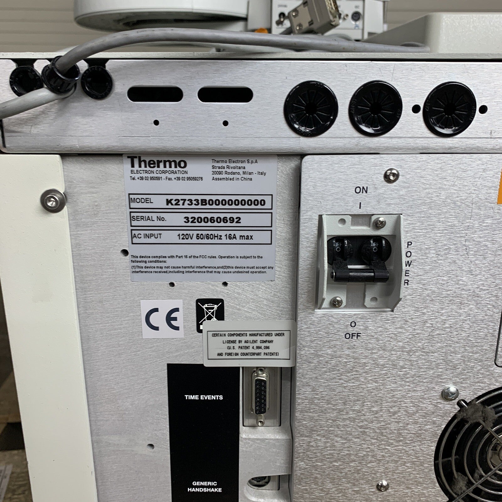 Thermo Scientific Trace GC Ultra w/ AI 3000 Auto Sampler Powers On