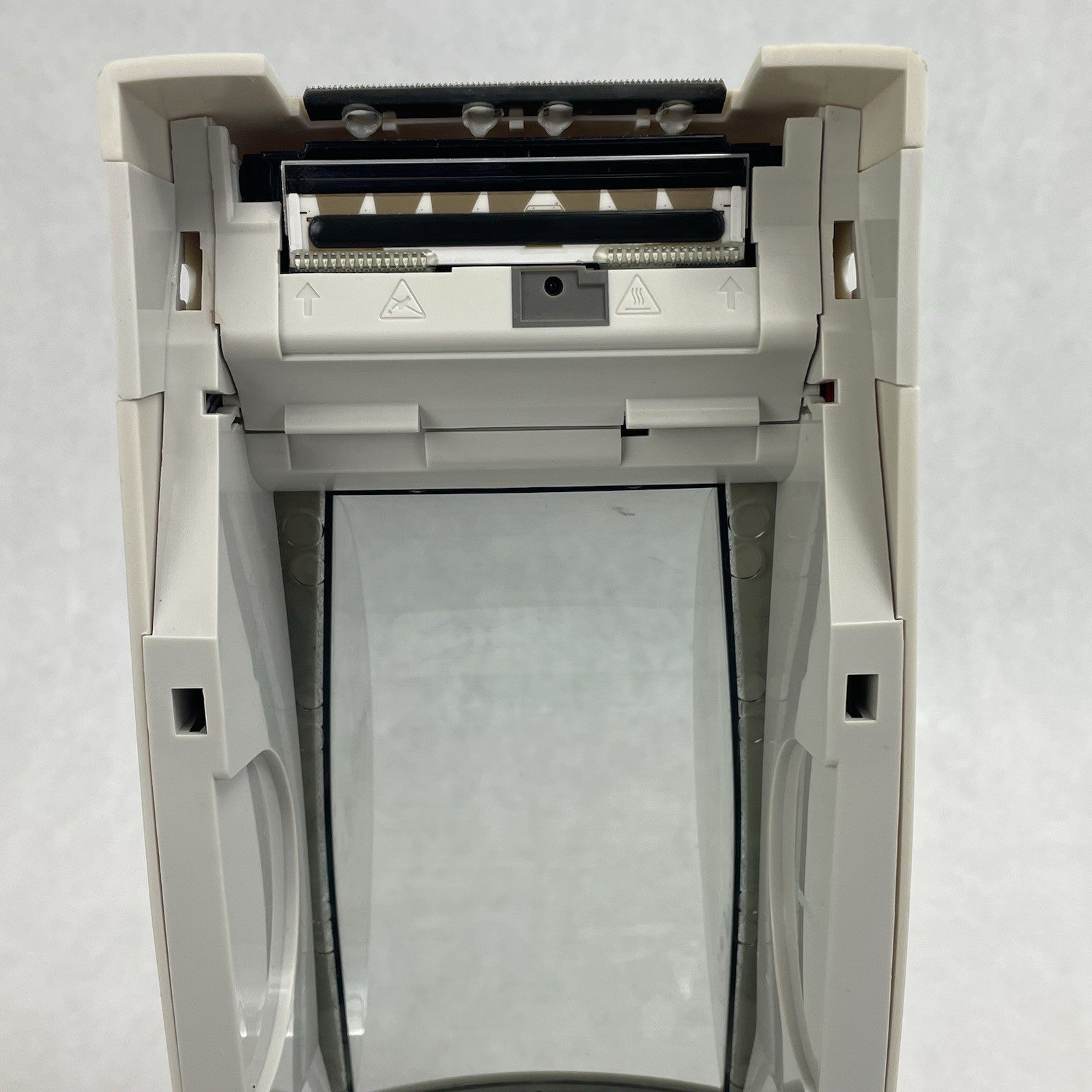 Zebra LP 2824 Z Direct Thermal Barcode Label Printer Tested For Parts No Clamps
