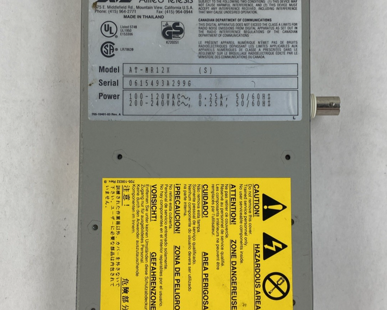 Allied Telesis CentreCOM MR122T IEEE 802.3 Micro Repeater