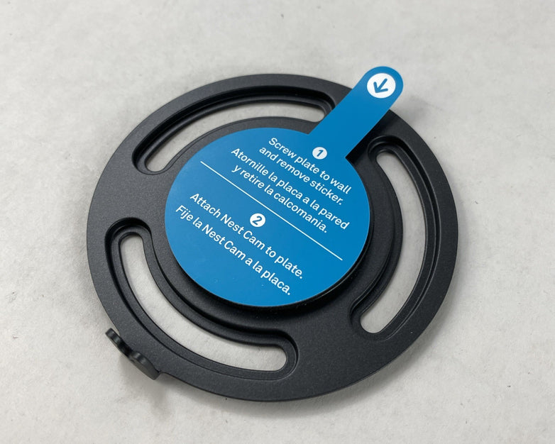 Nest Cam Wall Mount Plate Base Kit 1st Gen Pack of 3