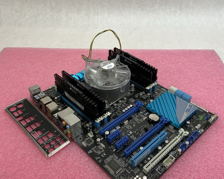 Asus P9X79 Motherboard Intel Core i7-4820K 3.7GHz 16GB RAM w/IO